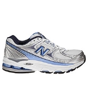 Women's Running New Balance 1012 White with Blue & Silver H44n7317